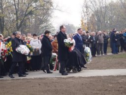 Poświęcenie pomnika ku czci Ofiar Tragedii Górnośląskiej - 06.11