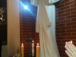 Poświęcenie Piety (01.11) i Msza św. w kaplicy cmentarnej (02.11)